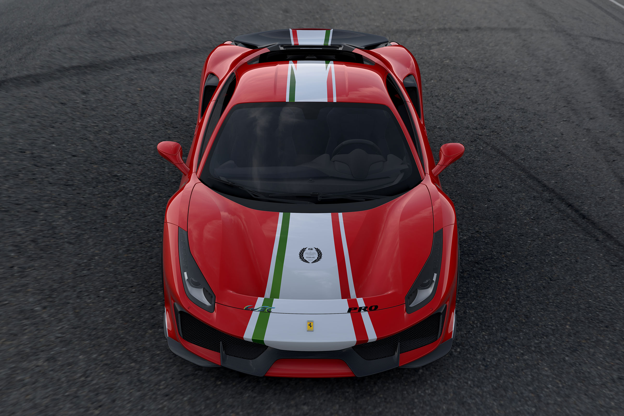 Ferrari 488 Pista Piloti Ferrari – front