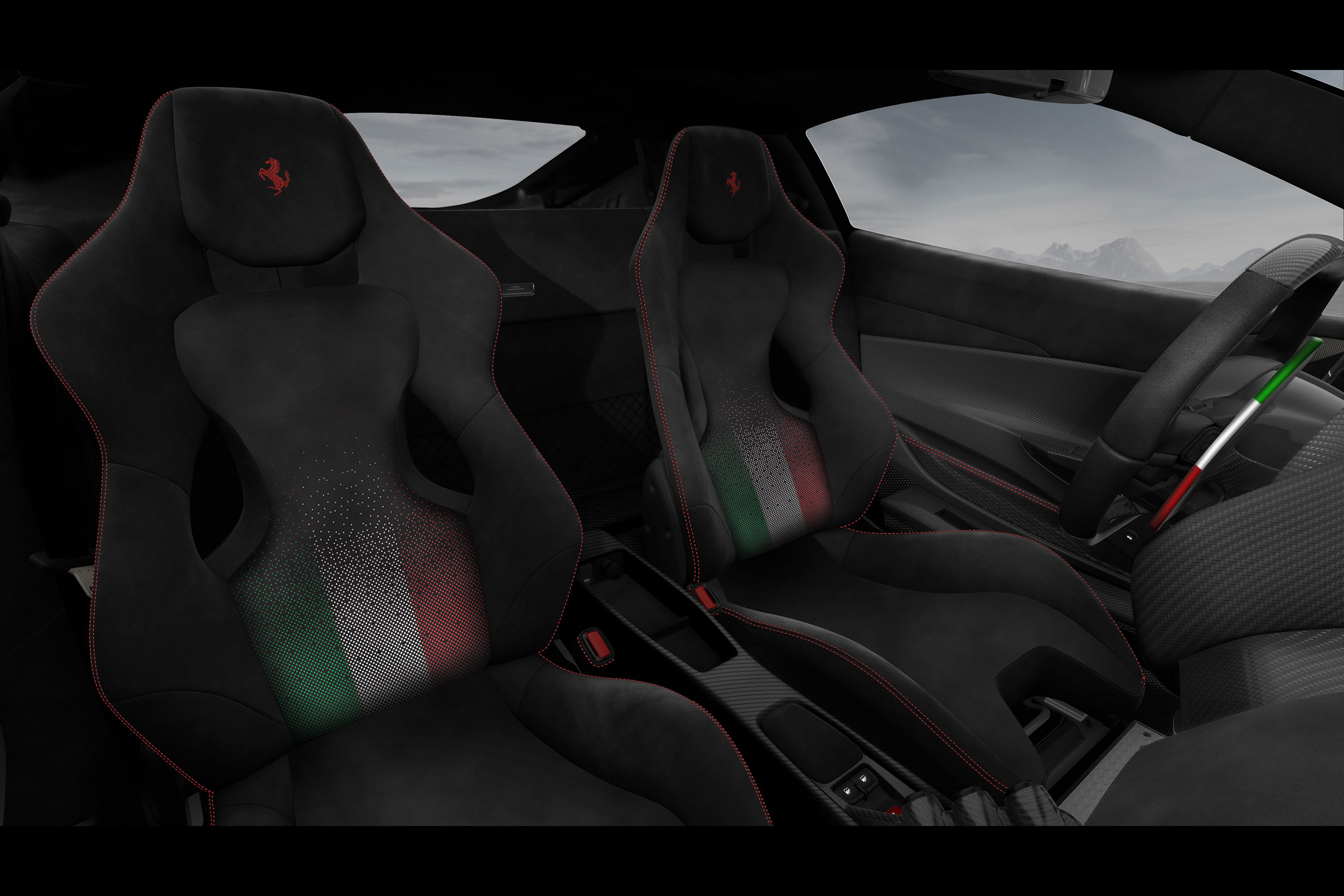 Ferrari 488 Pista Piloti Ferrari – interior