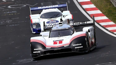 Porsche 919 Evo and Porsche 956 C