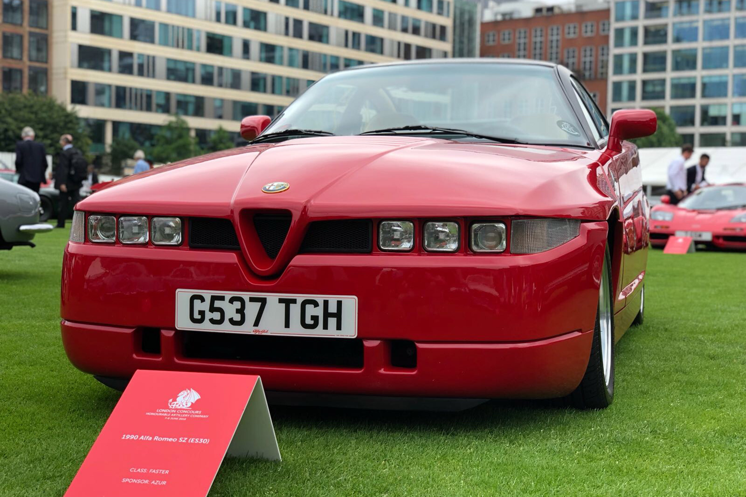 Alfa Romeo SZ - front