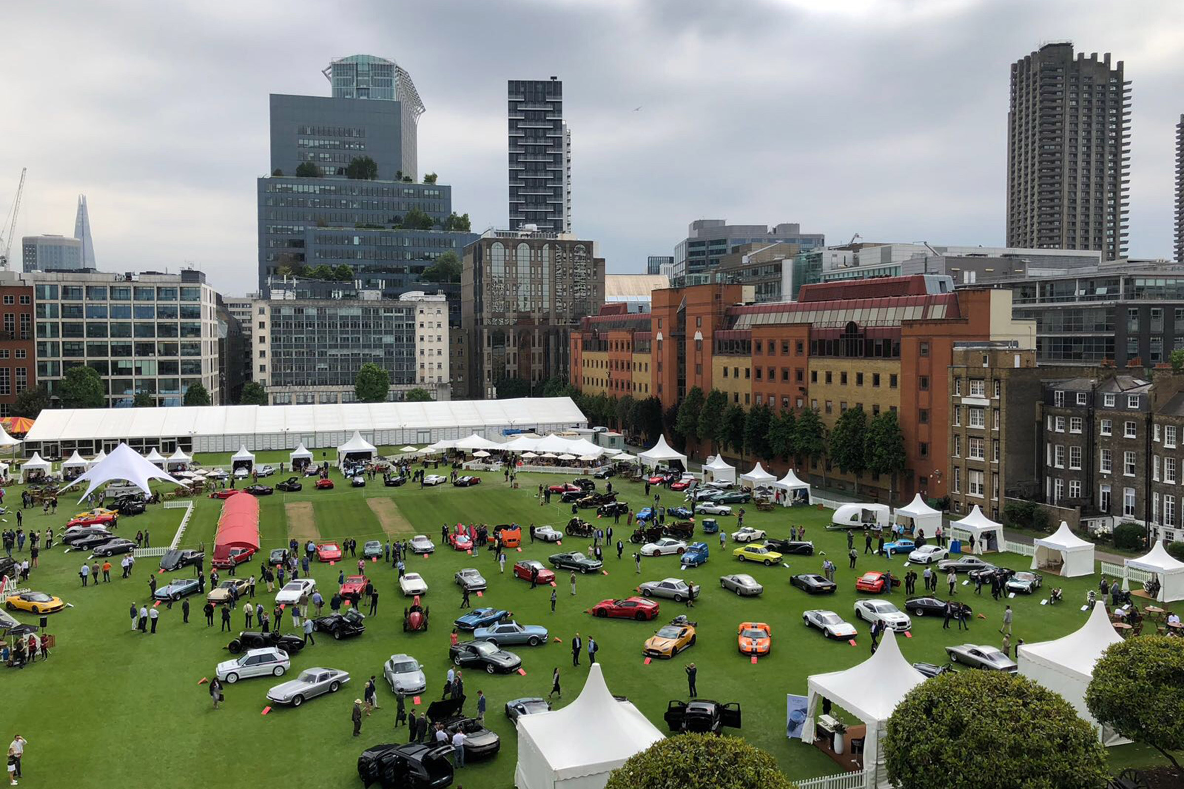 London Concours 2018 - lawn