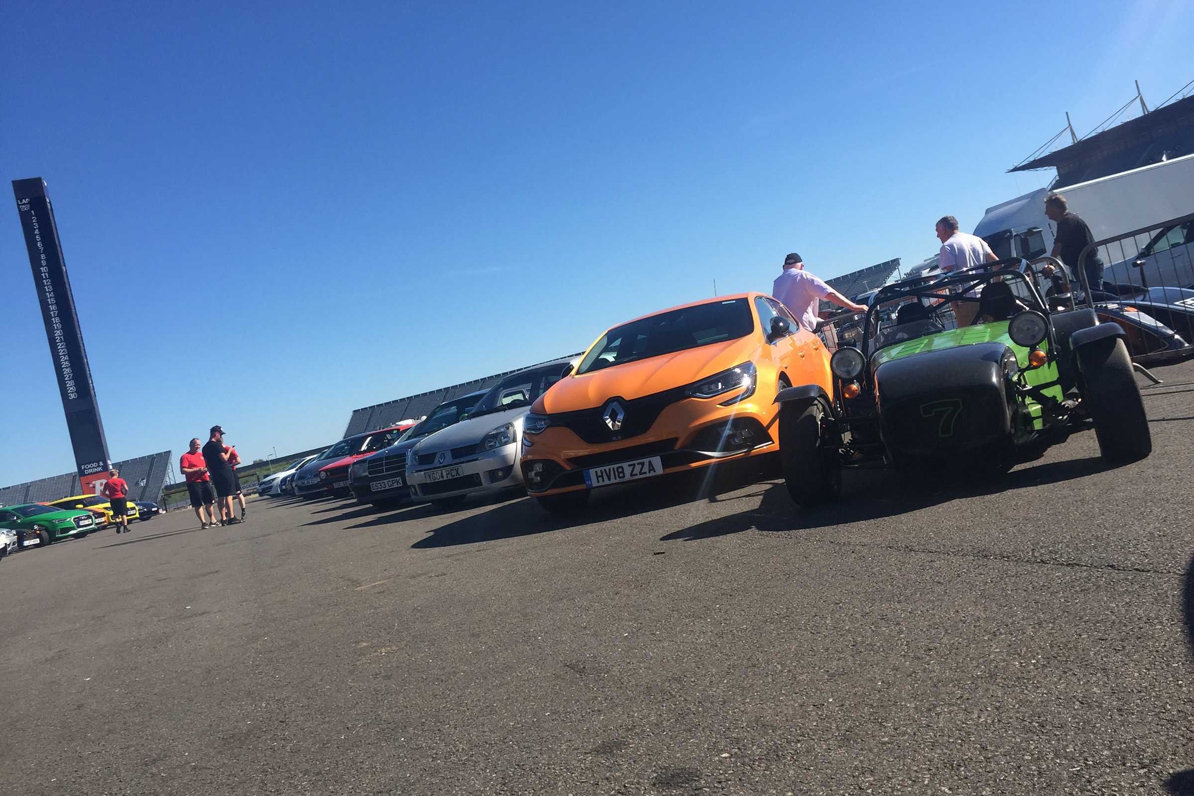 header rockingham trackday