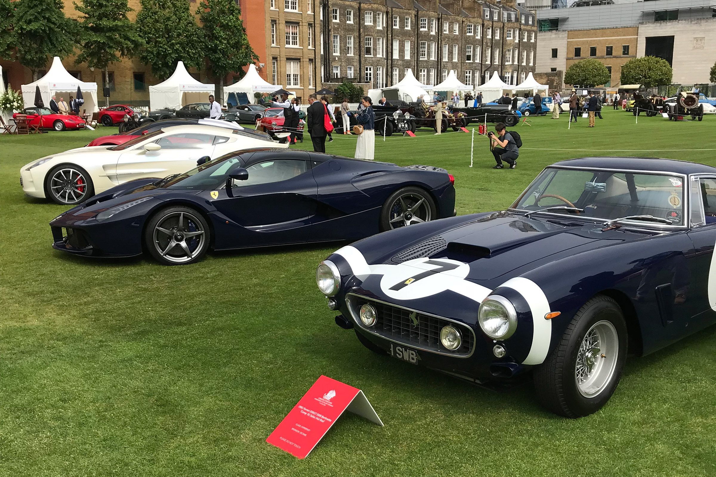 London Concours 2018 - ferrari
