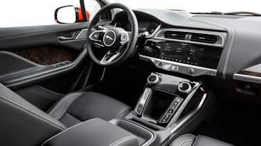 Jaguar I-Pace driving - interior