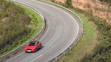 Jaguar I-Pace driving - corner