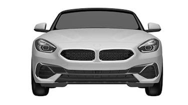 BMW Z4 patent leak - front