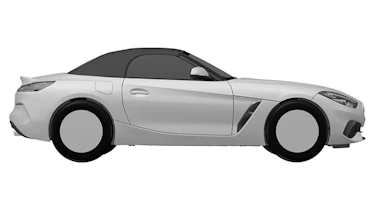 BMW Z4 patent leak - side