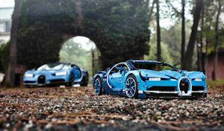 Lego Bugatti Chiron - front