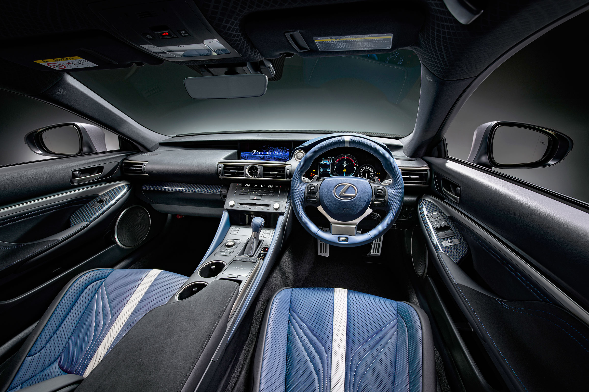 Lexus RC F 10th Anniversary interior