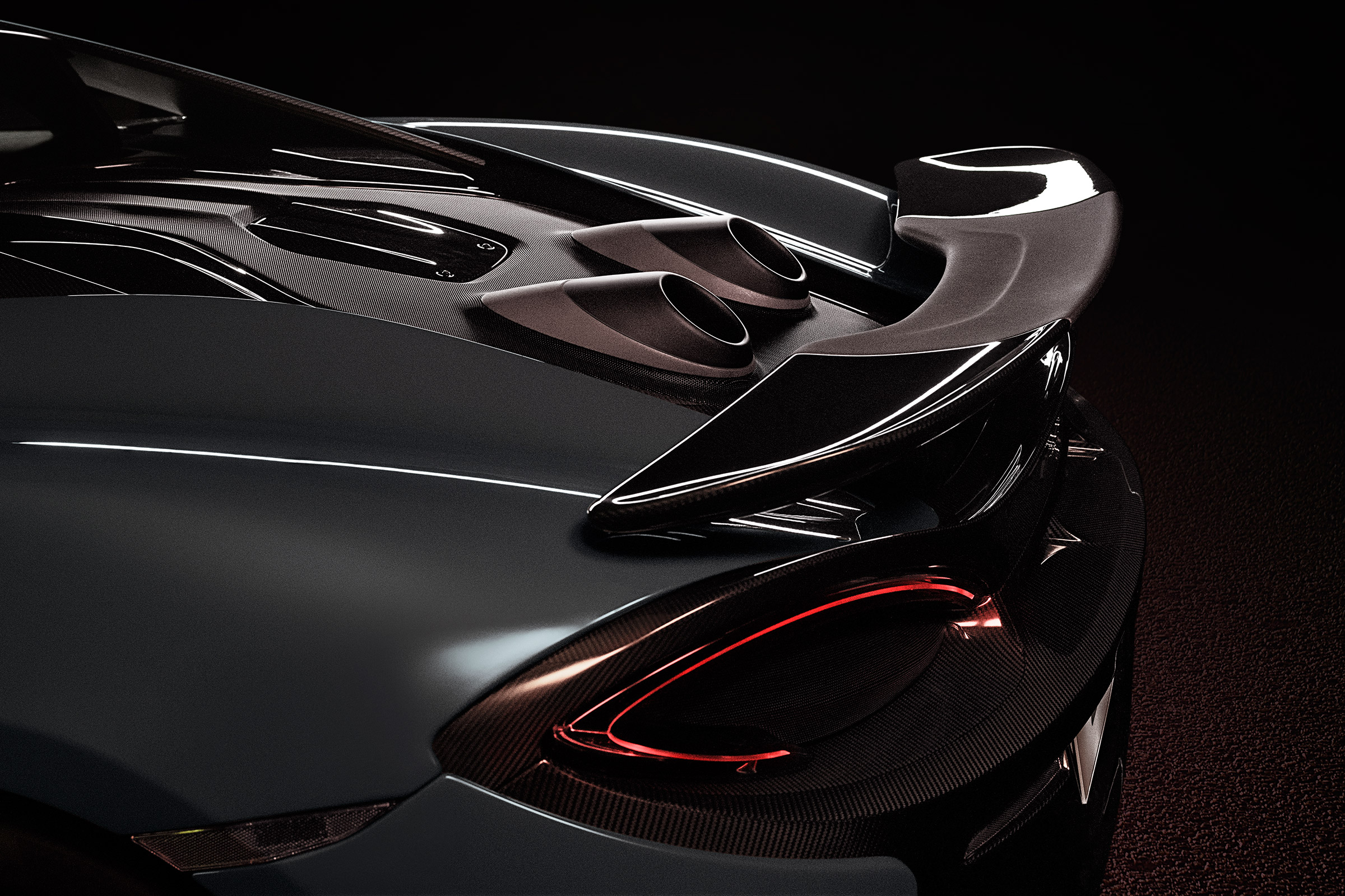 McLaren 600LT revealed - rear deck