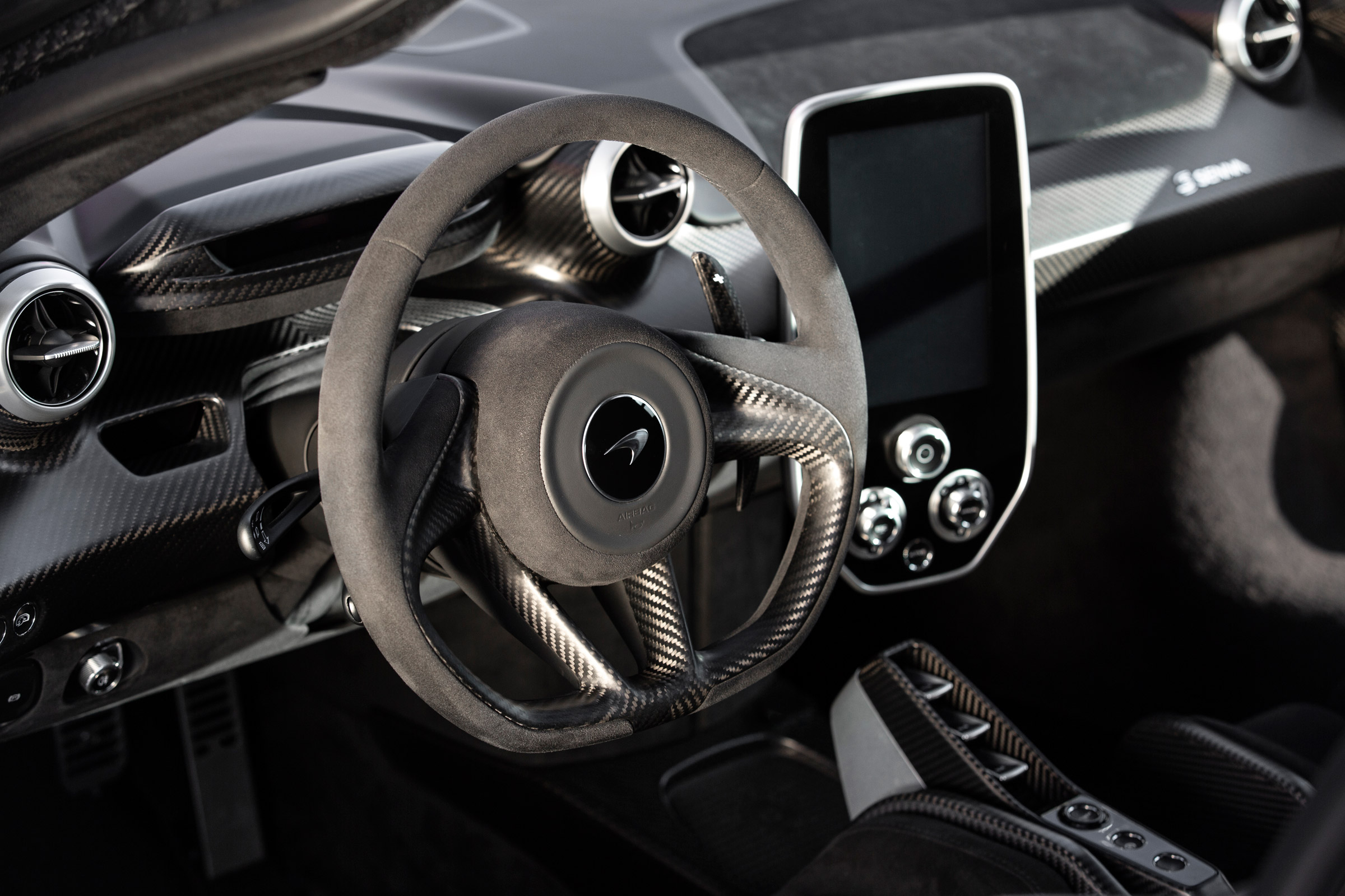 McLaren Senna track interior