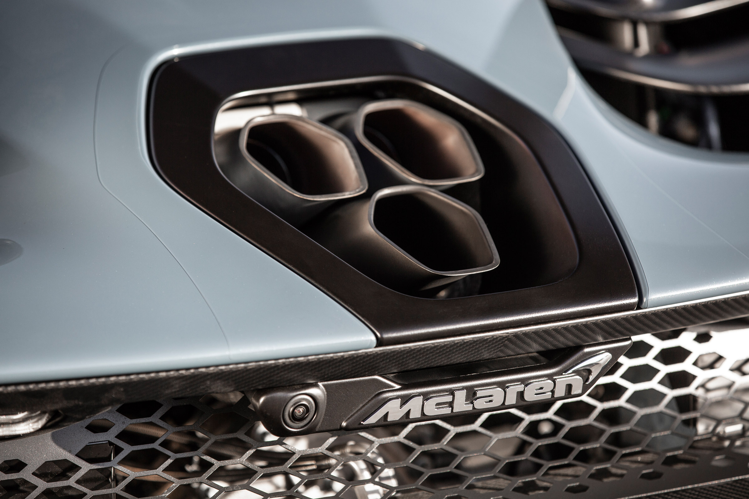 McLaren Senna track exhaust