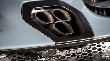 McLaren Senna track exhaust