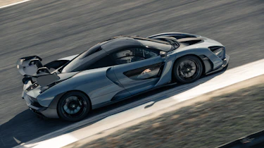 McLaren Senna track side