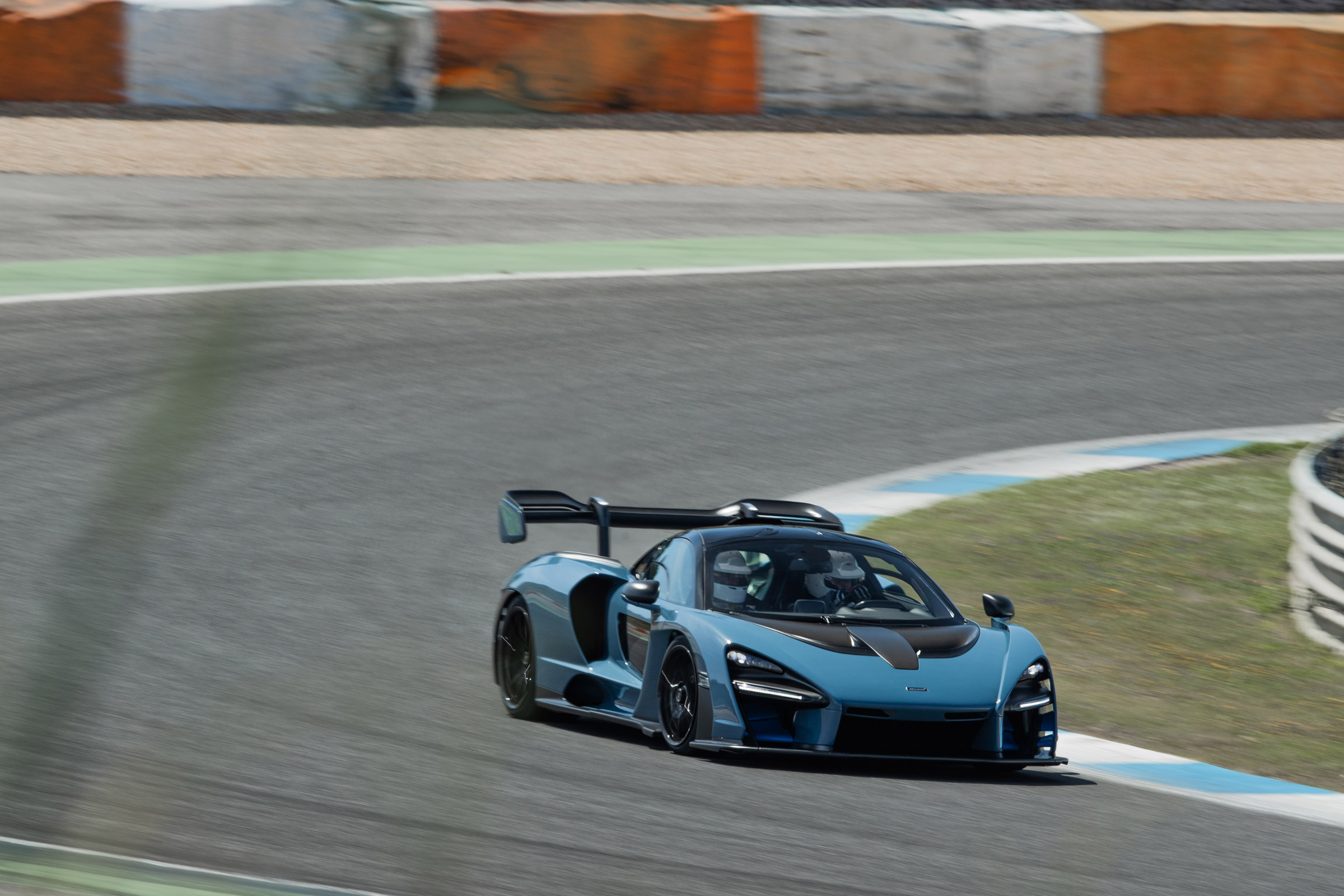 McLaren Senna track corner