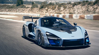 McLaren Senna track tracking