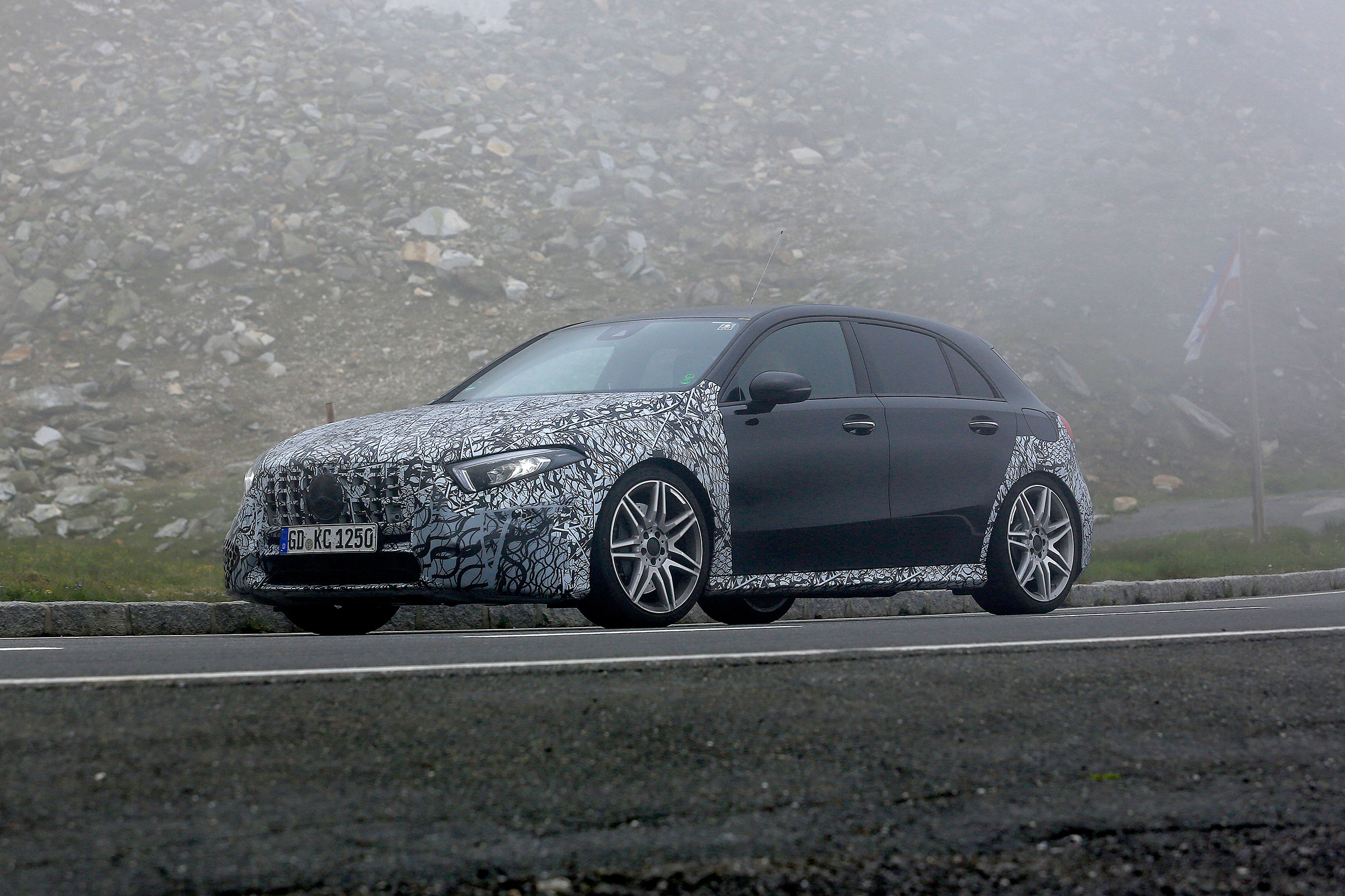 Mercedes-AMG A45 prototype - front quarter