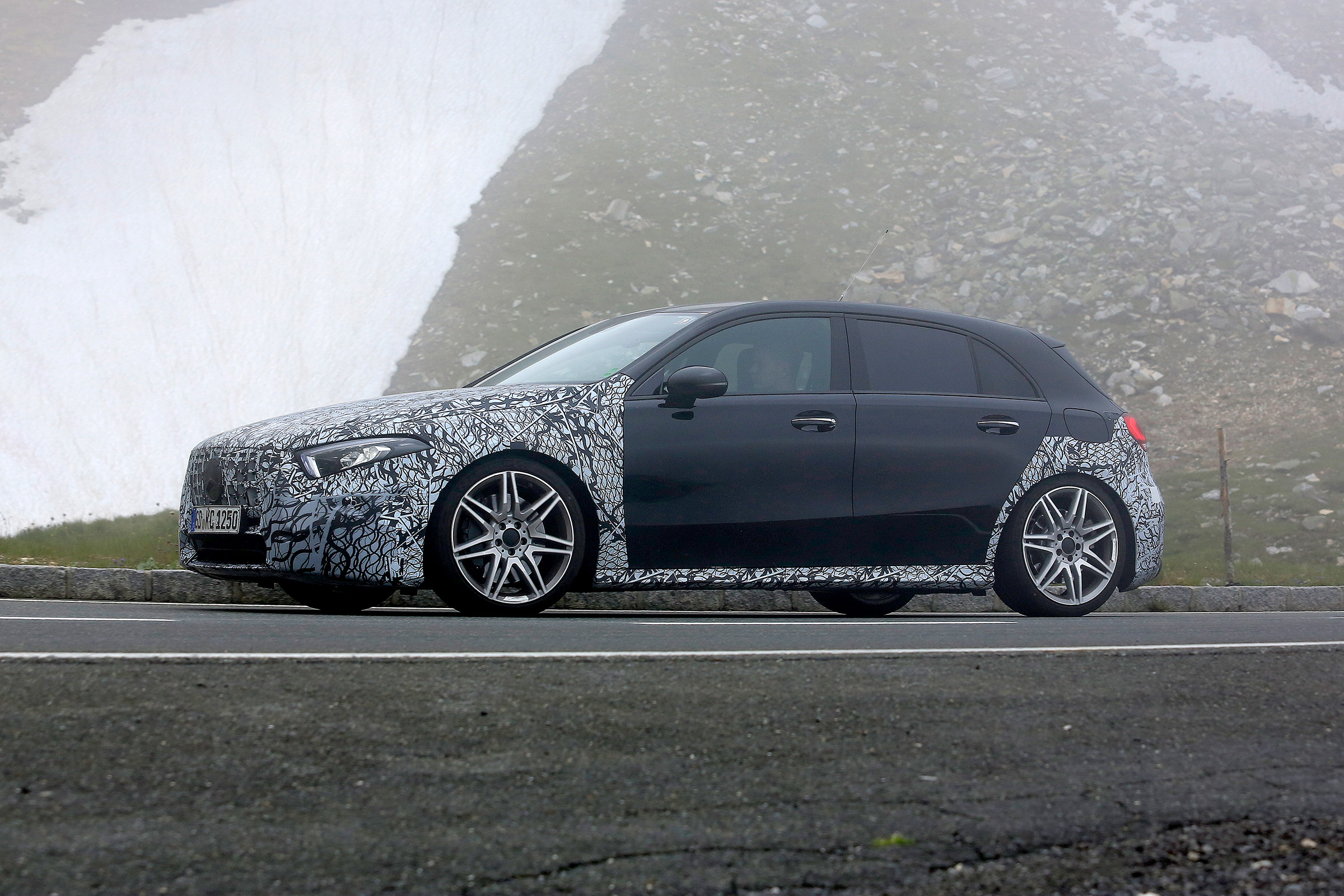 Mercedes-AMG A45 prototype - side