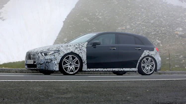 Mercedes-AMG A45 prototype - side