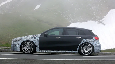 Mercedes-AMG A45 prototype - profile