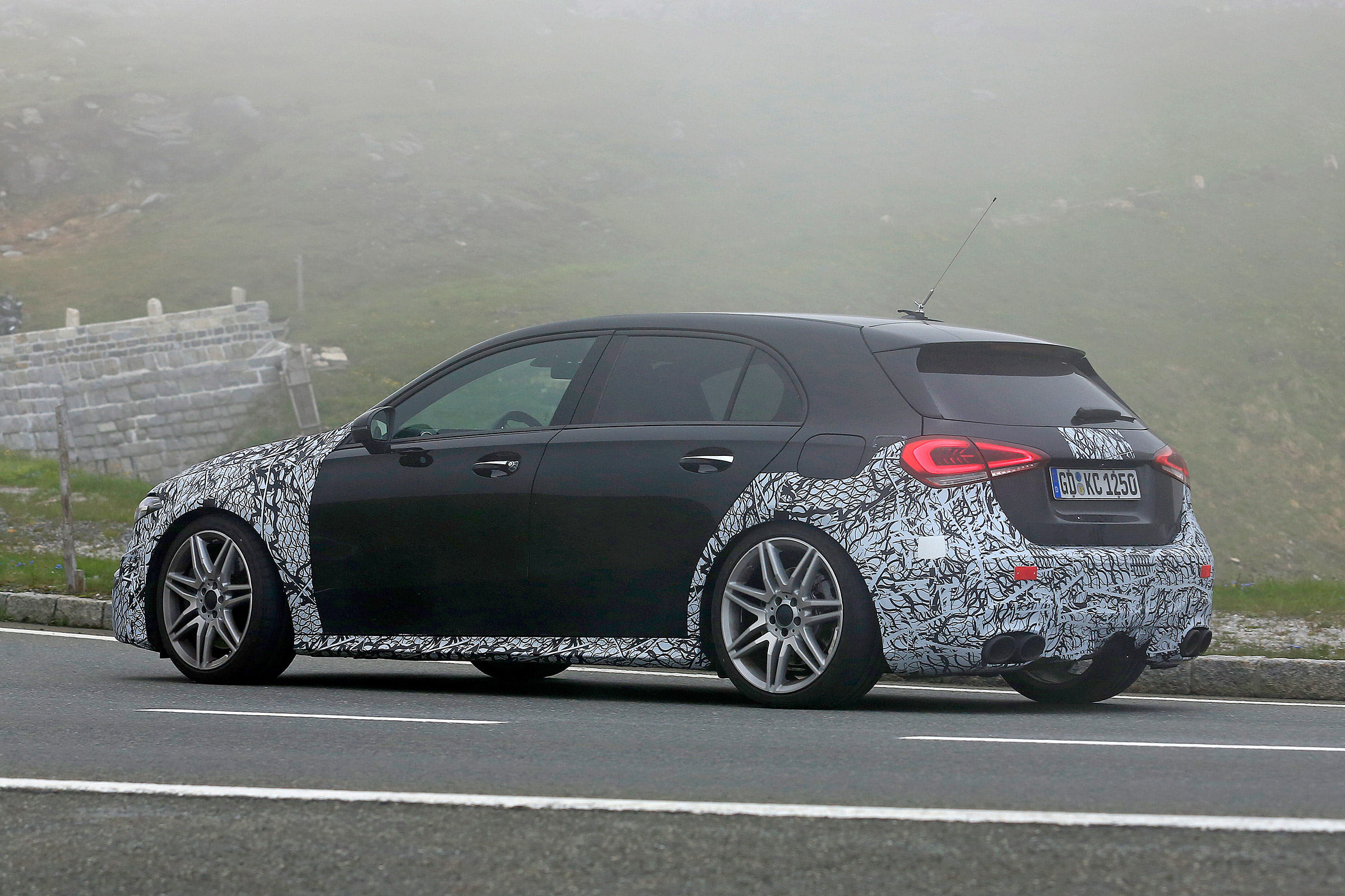 Mercedes-AMG A45 prototype - rear quarter