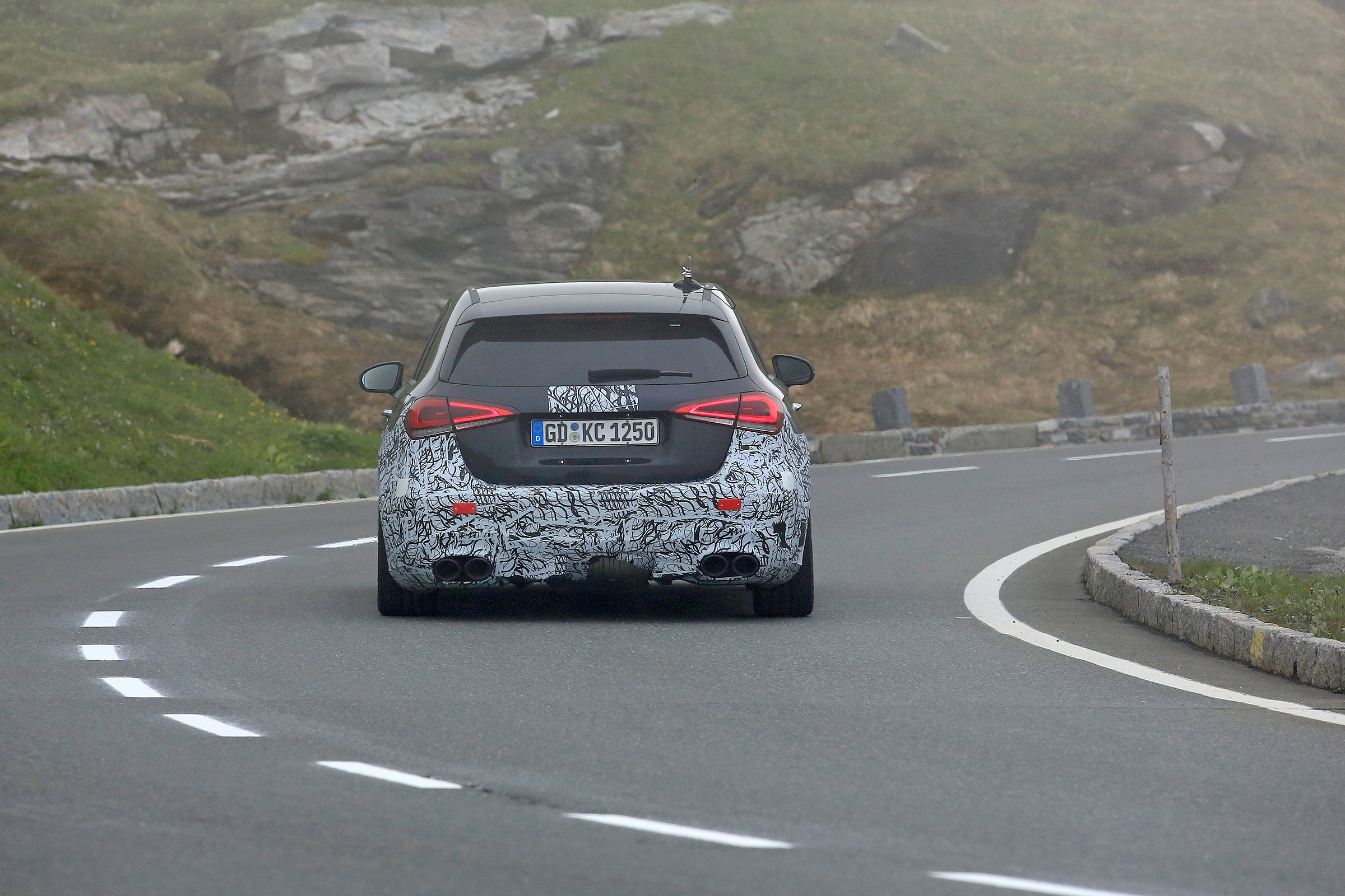Mercedes-AMG A45 prototype - rear