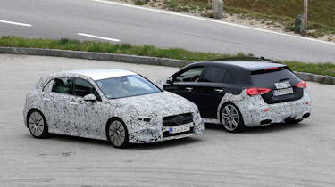 Mercedes-AMG A45 prototype - with A35