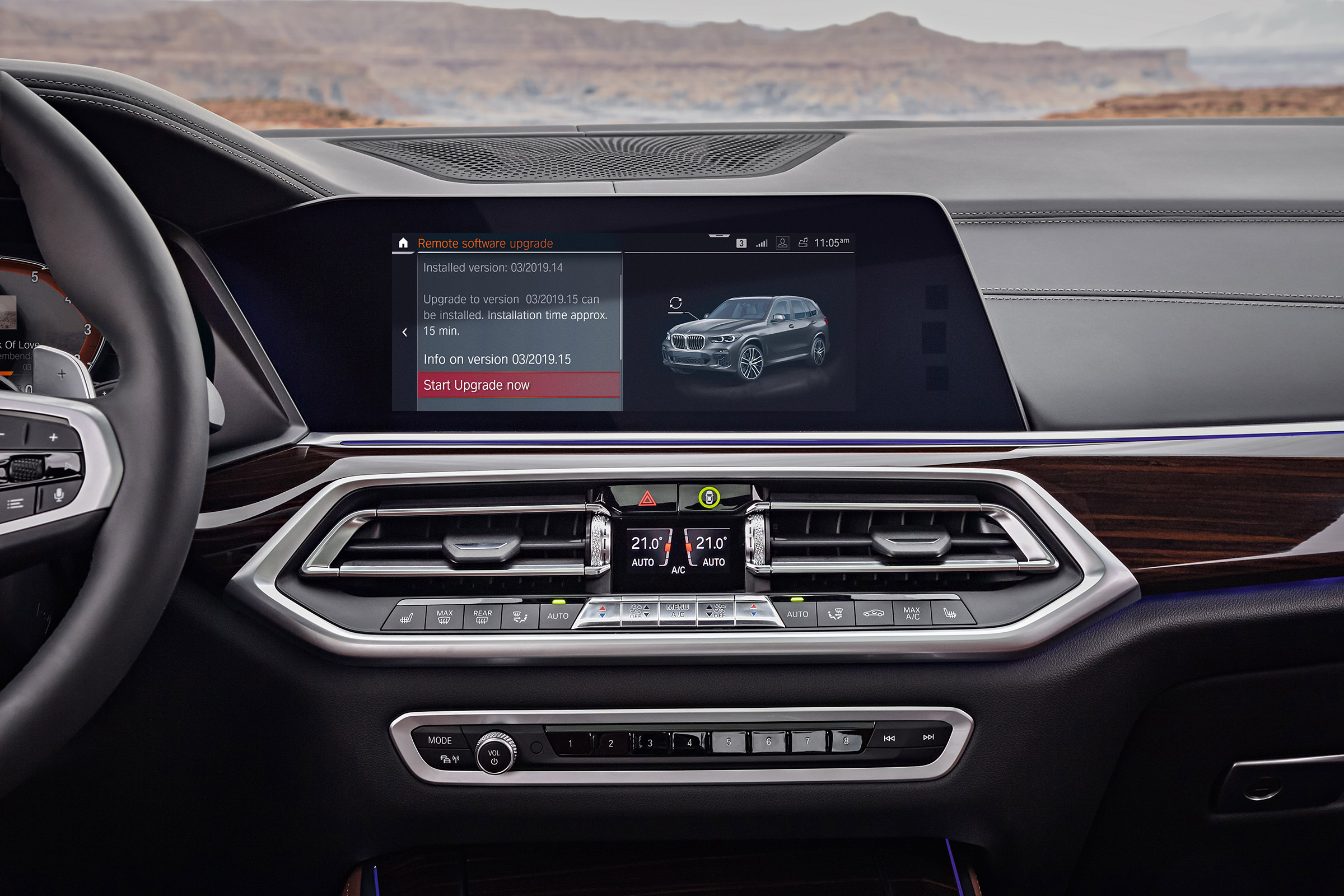 2018 BMW X5 - dash