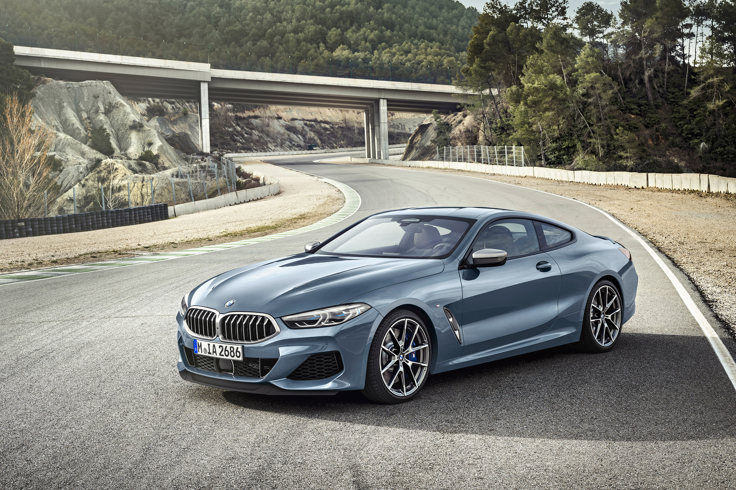 BMW M850i revealed - front quarter static