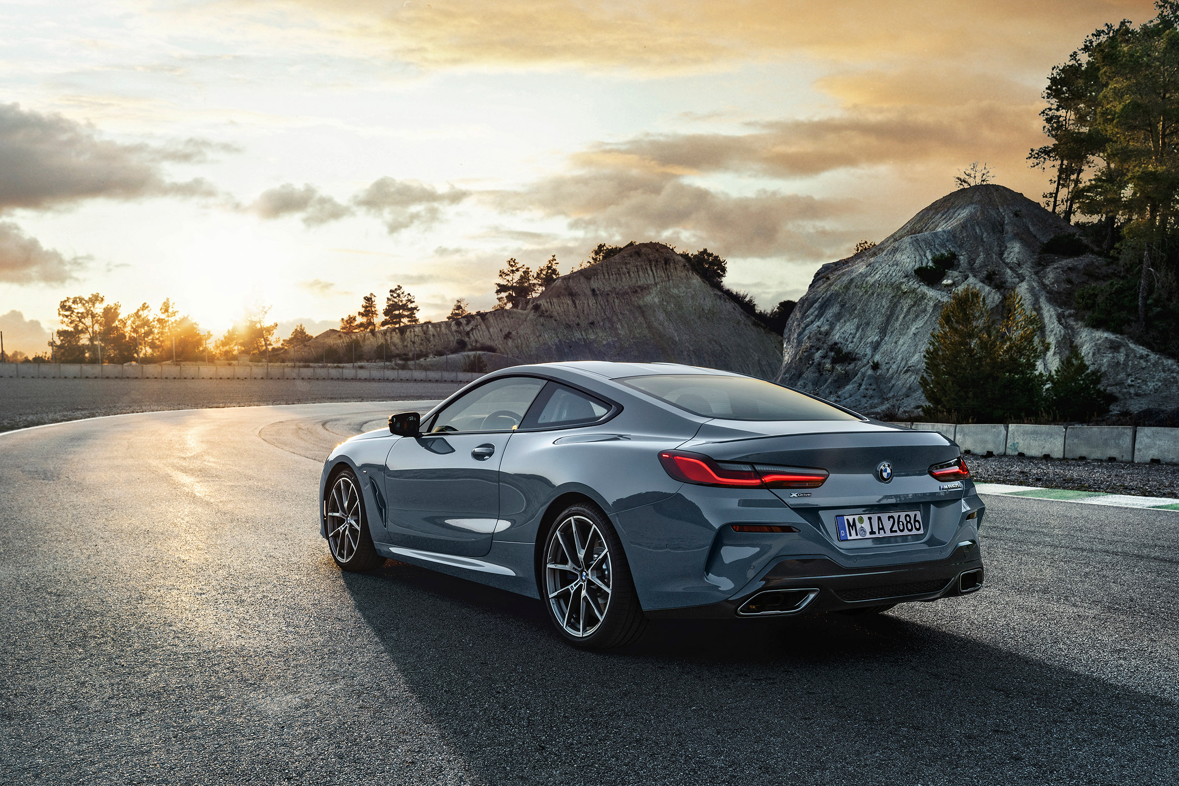 BMW M850i revealed - rear quarter static
