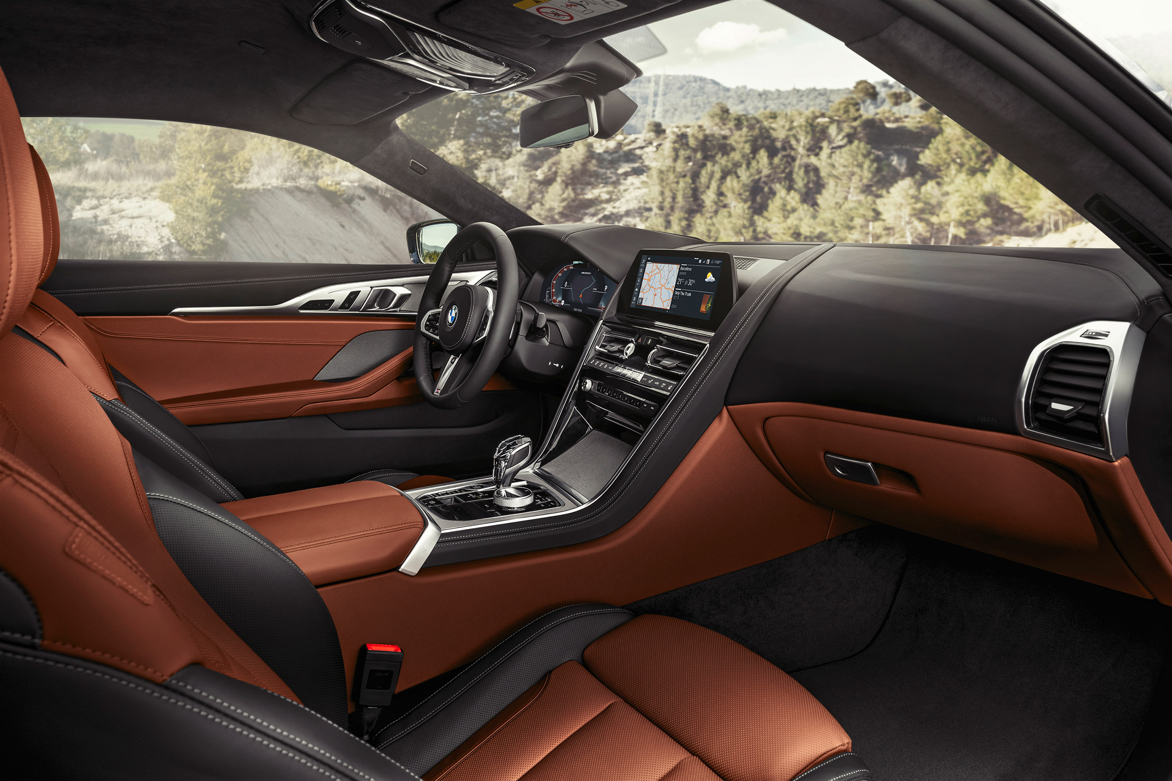 BMW M850i revealed - interior