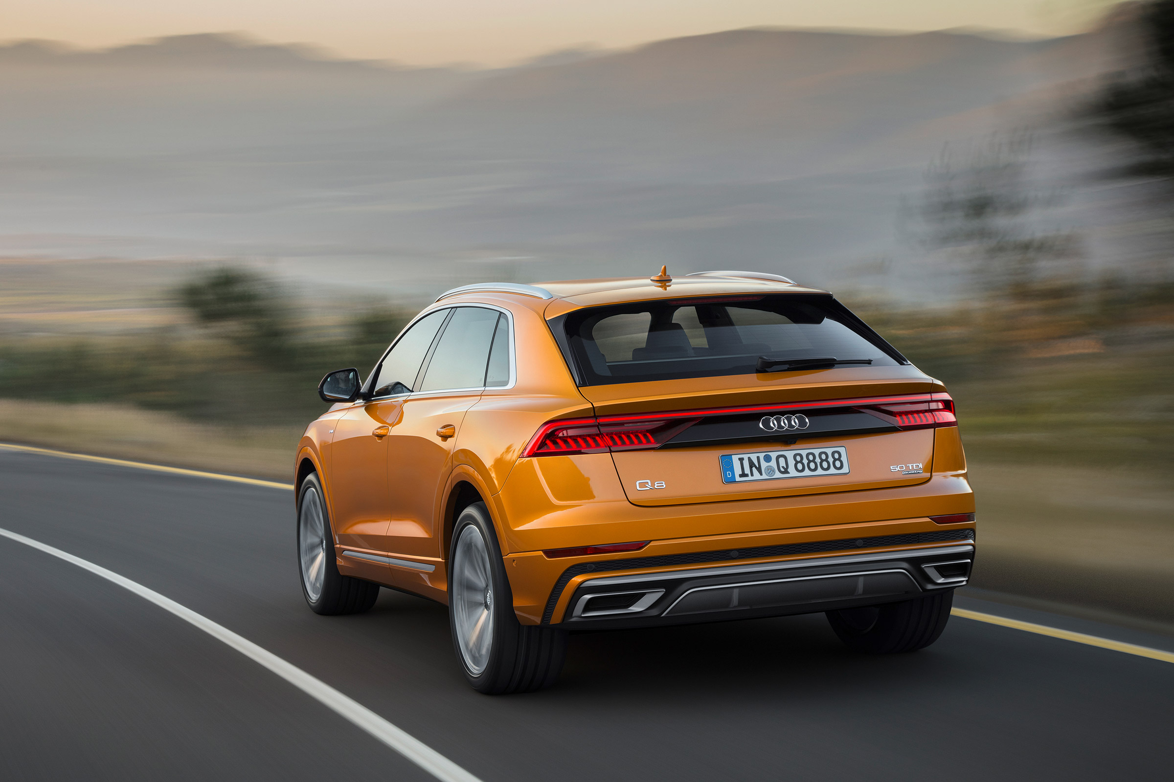 Audi Q8 TDI - rear quarter