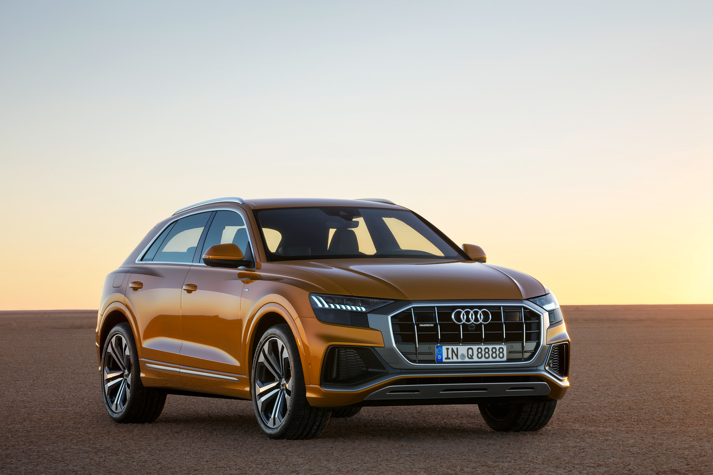 Audi Q8 TDI - front