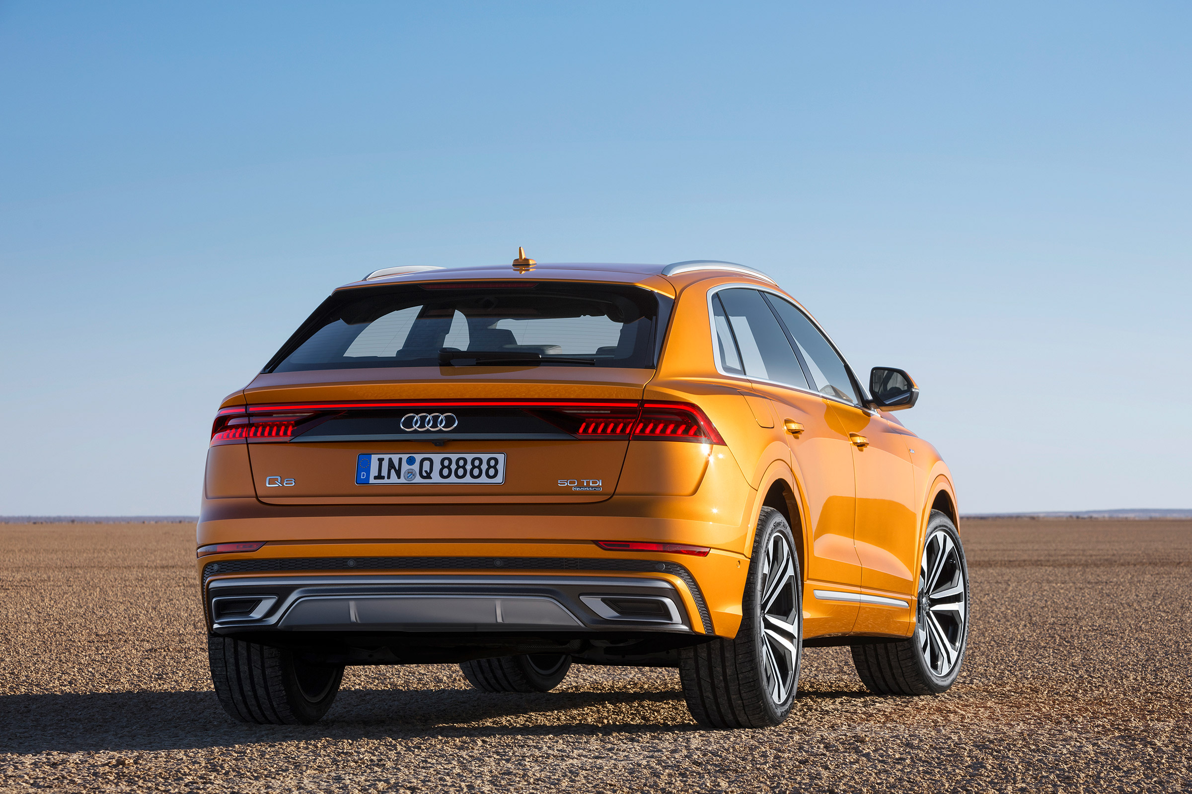 Audi Q8 TDI - rear quarter