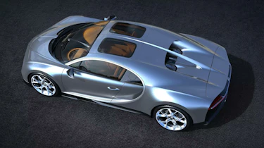 Bugatti Chiron Sky View rear three quarters