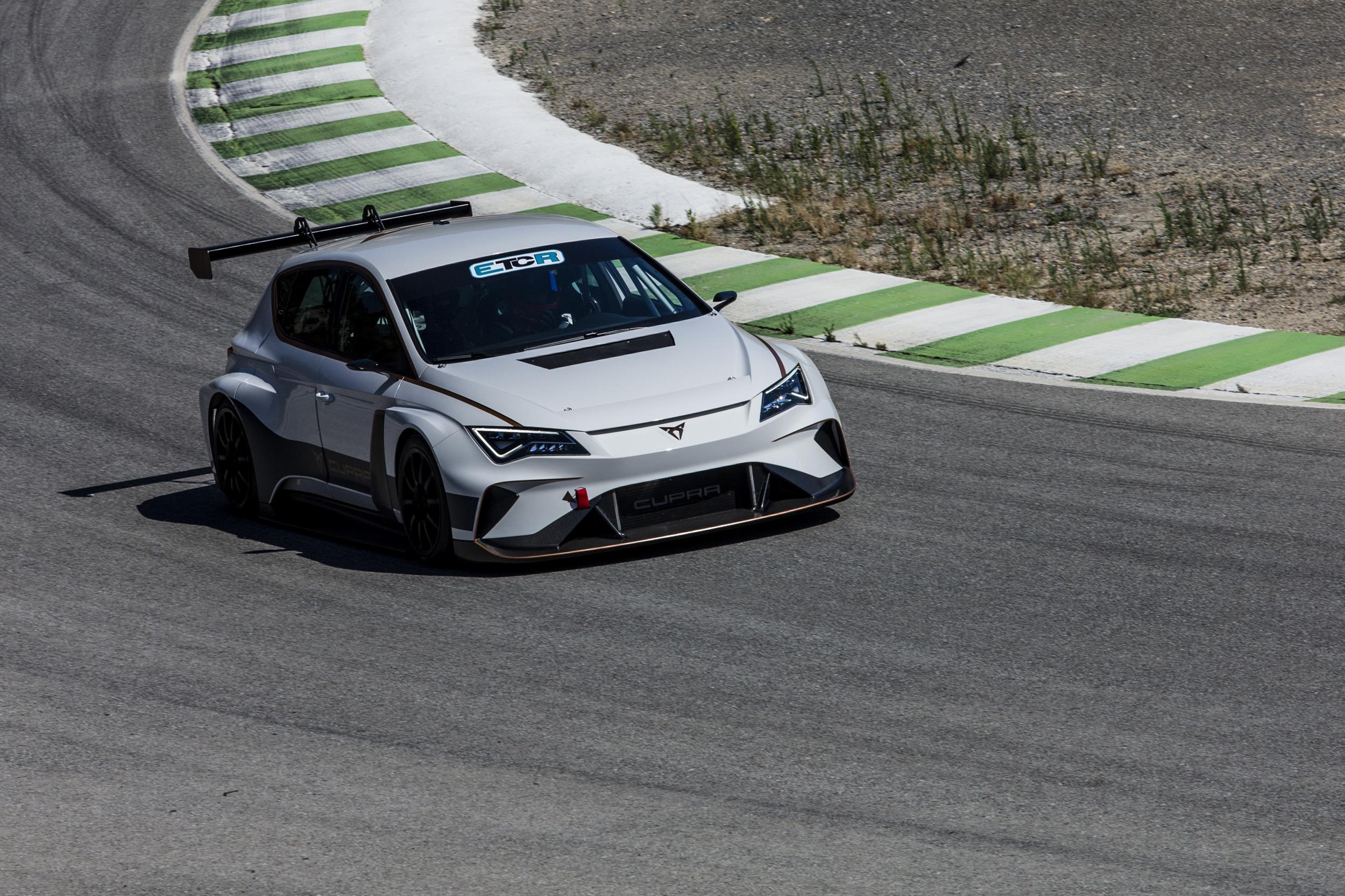SEAT Cupra E-Racer testing