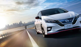 Nissan Leaf Nismo front three quarters