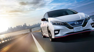 Nissan Leaf Nismo front three quarters