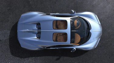 Bugatti Chiron Sky View top