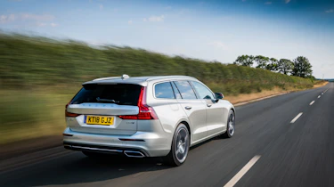 Volvo V60 rear three-quarters