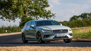 Volvo V60 cornering front