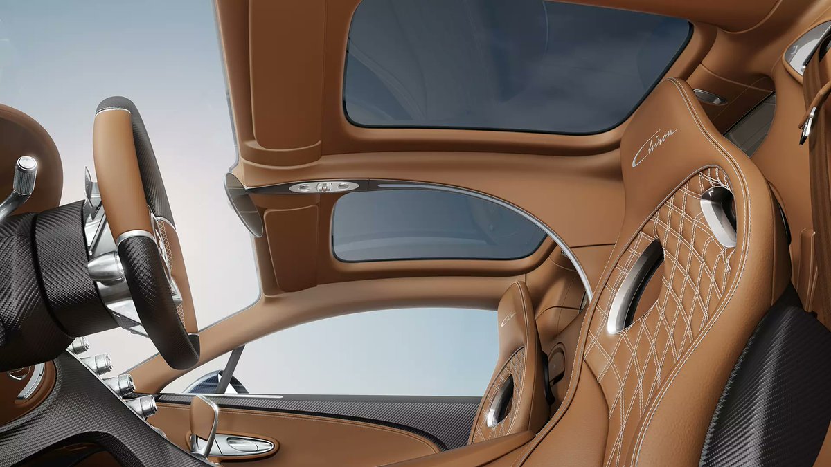 Bugatti Chiron Sky View interior