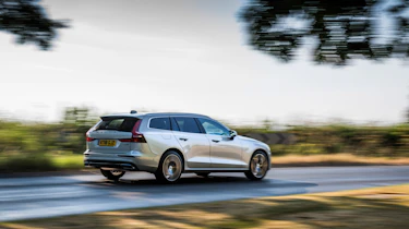 Volvo V60 cornering rear