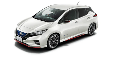 Nissan Leaf Nismo white with body-colour roof