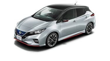 Nissan Leaf Nismo silver with black roof
