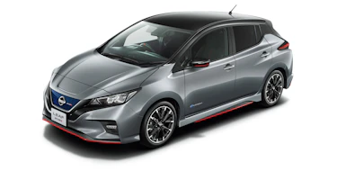 Nissan Leaf Nismo grey with black roof