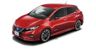 Nissan Leaf Nismo red with body-colour roof