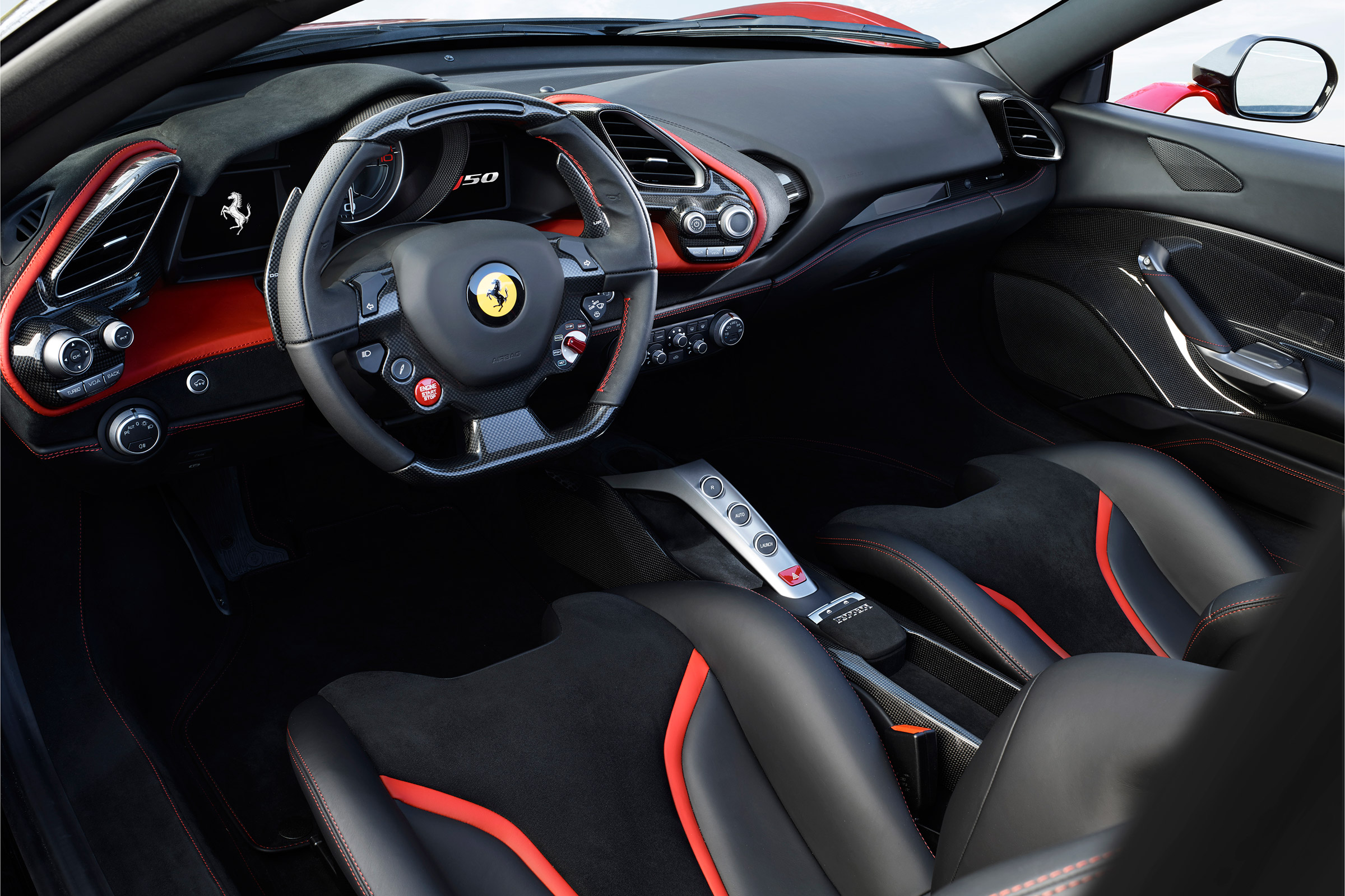 Ferrari J50 dash