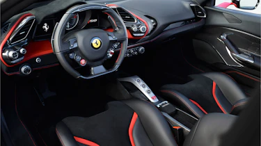 Ferrari J50 dash