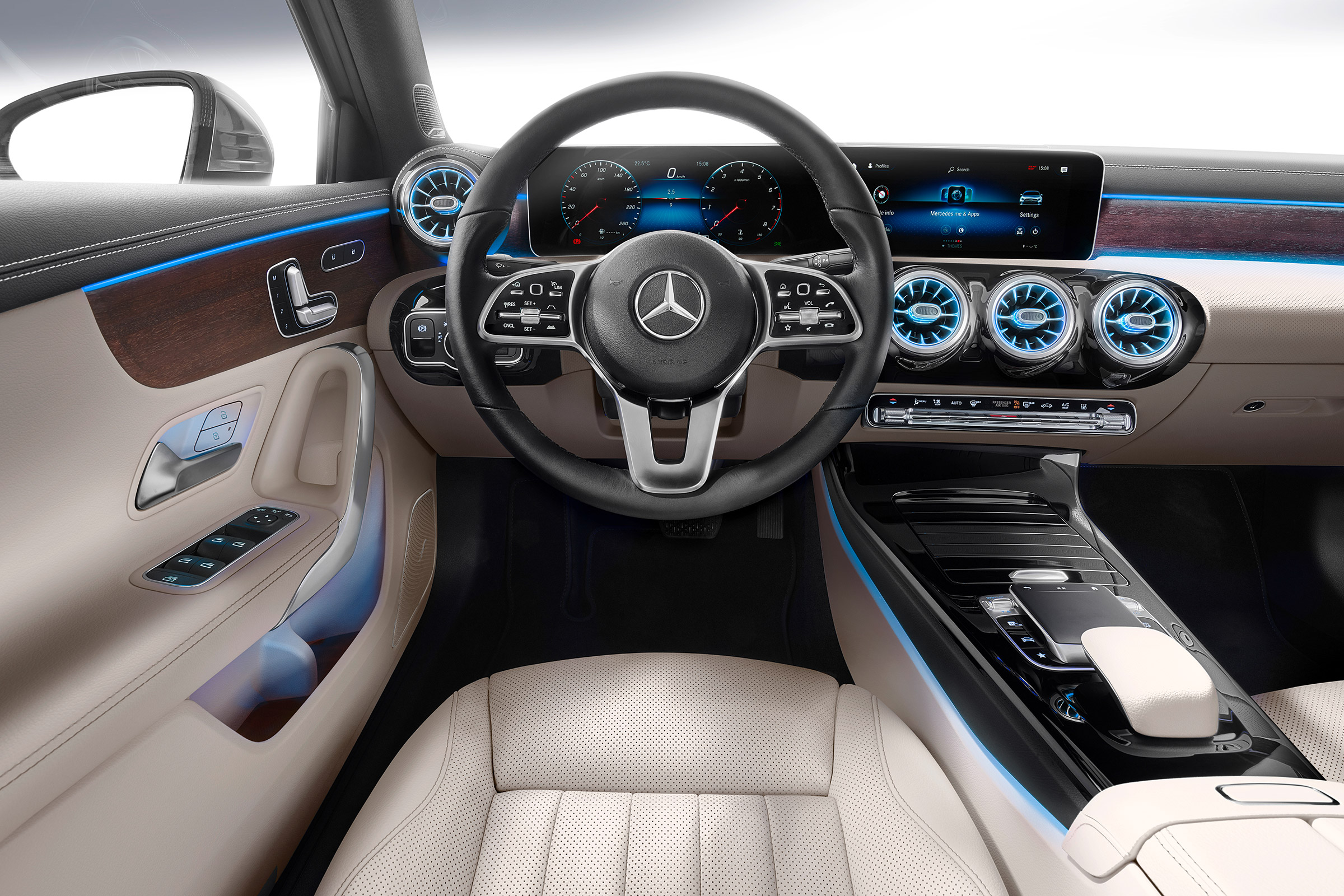 Mercedes A-class - cream interior